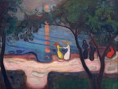 Dance on the Shore by Edvard Munch