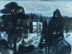 White Night by Edvard Munch